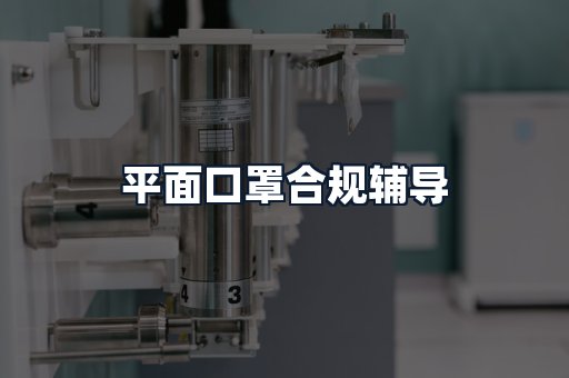 平面口罩合规辅导